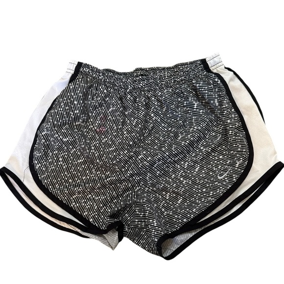 Nike Dri-FIT Black Tempo Running Shorts Size S (pink marker stain on front) - Picture 1 of 3